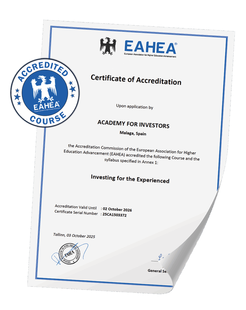 Accreditation certificate